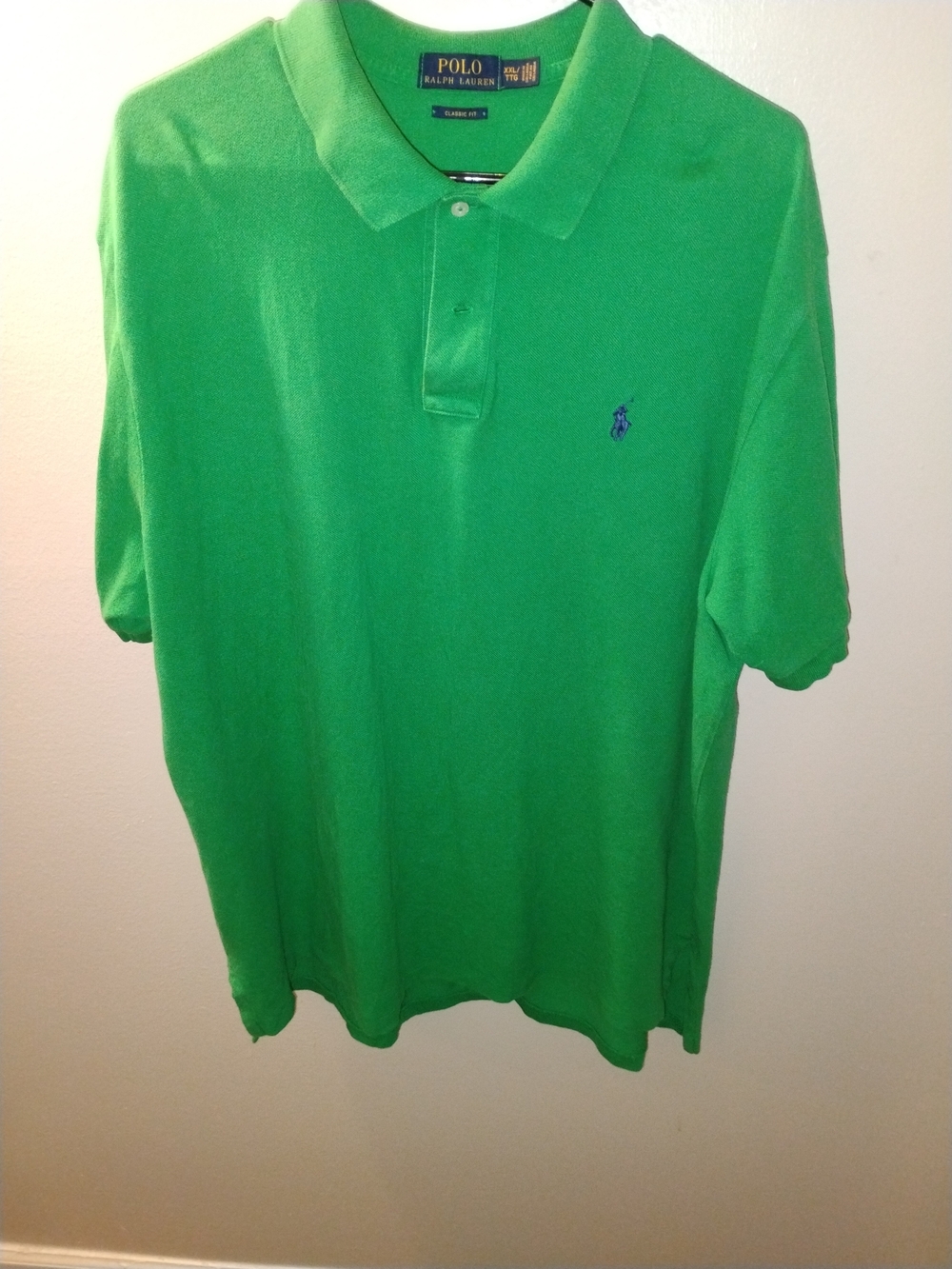 Polo by Ralph Lauren Green Short-Sleeve Polo with Blue Pony